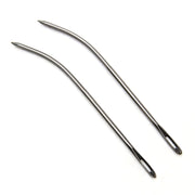 John James Needles - Curved pack needles, 2 pcs needles with 1 pack. Leather Hand Sewing Needles. JOHN JAMES -MLT-P0000CXX